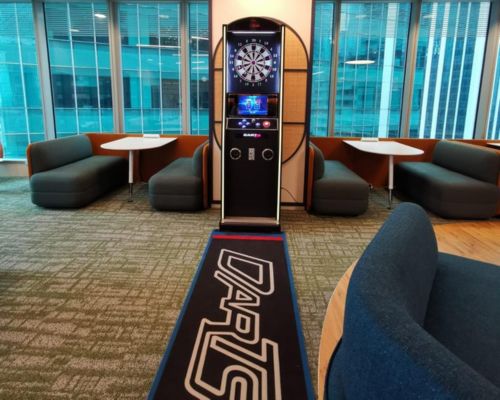 darts machine rental for events