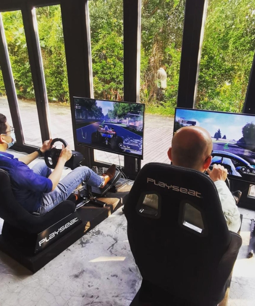 f1 racing simulator rental